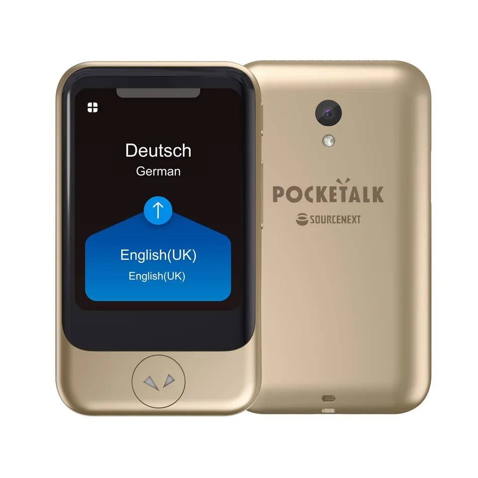 pocketalk-s-traducteur-vocal-et-photo-82-langues-or image 1