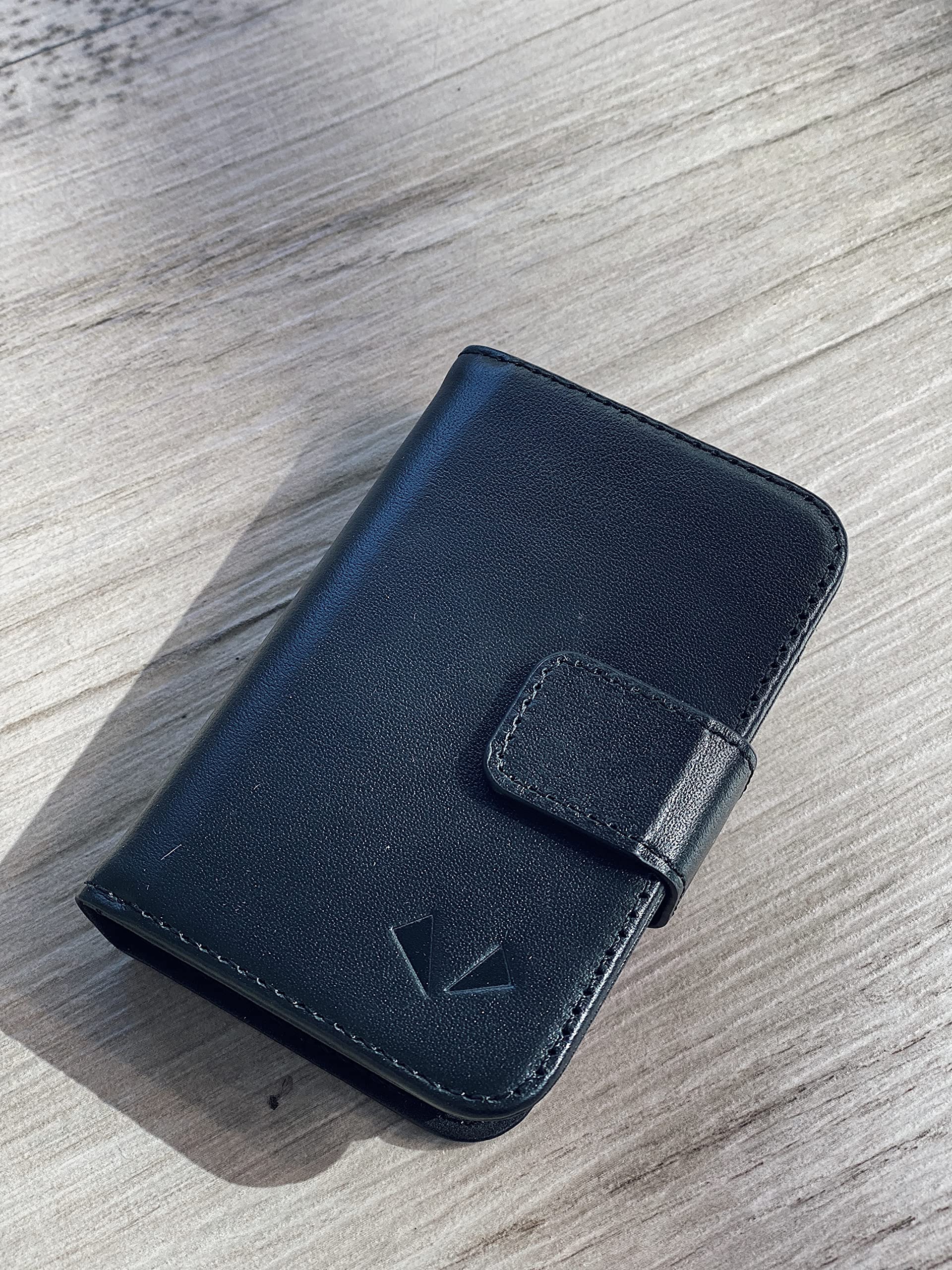pocketalk-s-tui-de-protection-cuir-premium-marron-rabat-magn-tique image 3