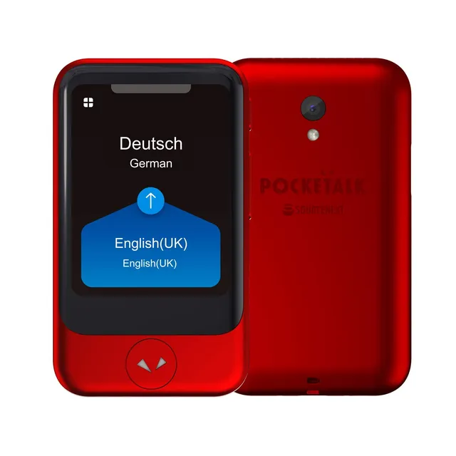pocketalk-s-traducteur-vocal-et-photo-82-langues-rouge image 1
