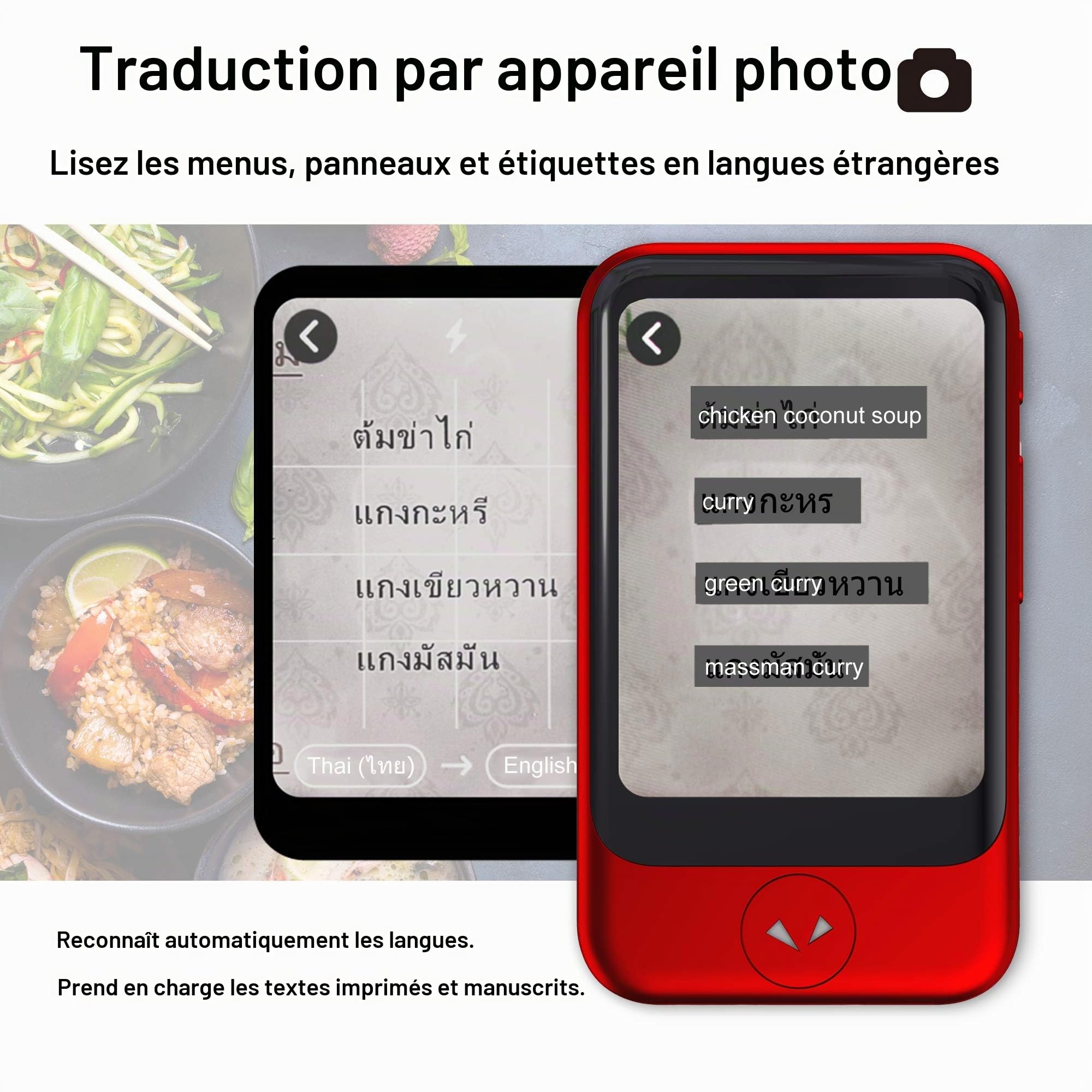pocketalk-s-traducteur-vocal-et-photo-82-langues-rouge image 7